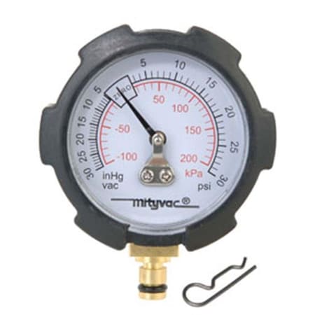 Mityvac Mityvac MVA6176 Compound Vacuum - Pressure Gauge; Psi - In-Hg MTY-MVA6176